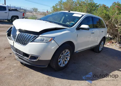 2012 Lincoln Mkx из США, поврежденный, VIN 2LMDJ6JK2CBL09263